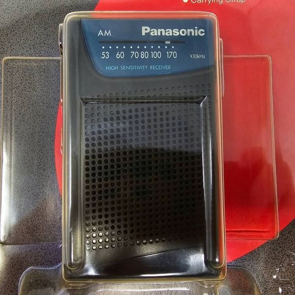BRAND NEW SEALED PANASONIC R-1105 PORTABLE RECEIVER AM VINTAGE POCKET RADIO - Picture 2 of 6